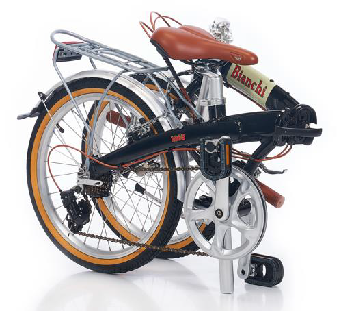 Bianchi New Folding Vintage 20'' Katlanır Bisiklet Celeste Yeşili