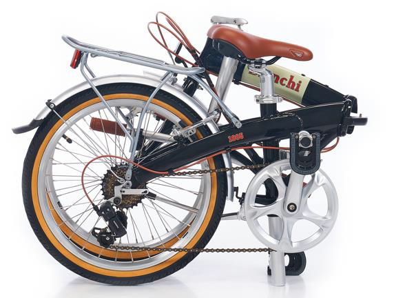 Bianchi New Folding Vintage 20'' Katlanır Bisiklet Celeste Yeşili