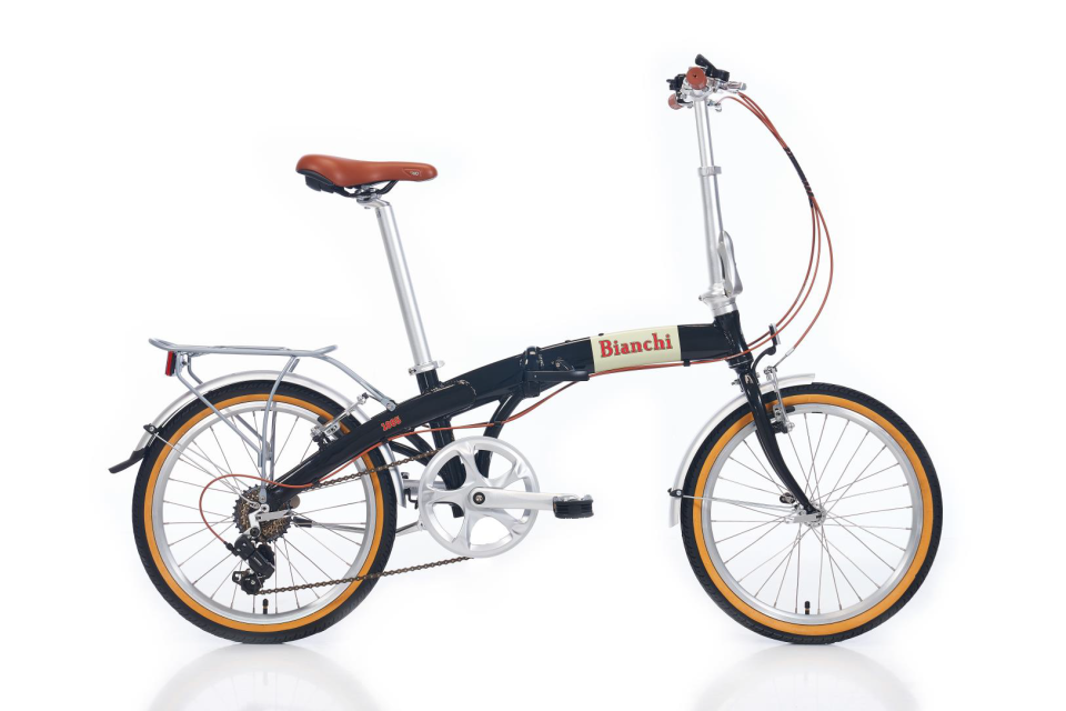 Bianchi New Folding Vintage 20'' Katlanır Bisiklet Celeste Yeşili