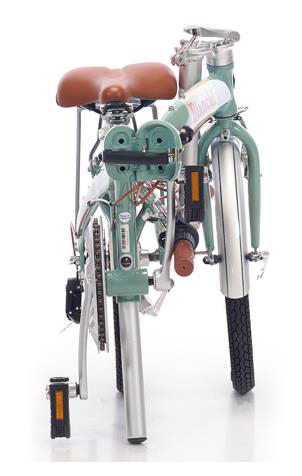 Bianchi New Folding Vintage 20'' Katlanır Bisiklet Celeste Yeşili