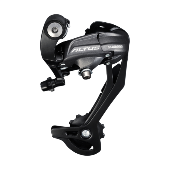 Shimano Altus RD-M370 Arka Vites Uzun Bacak Siyah