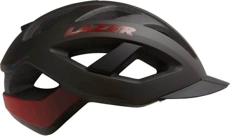Lazer Cameleon Kask L MAT  SİYAH KIRMIZI