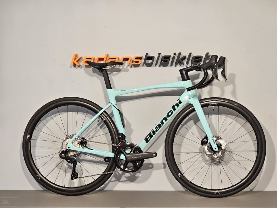 Bianchi Specialissima Comp Ultegra Di2  Yol Yarış Bisikleti 53cm Celeste Yeşili
