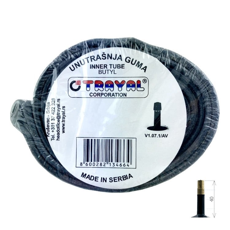 Trayal 24x1,50-2,125 AV40mm İç Lastik