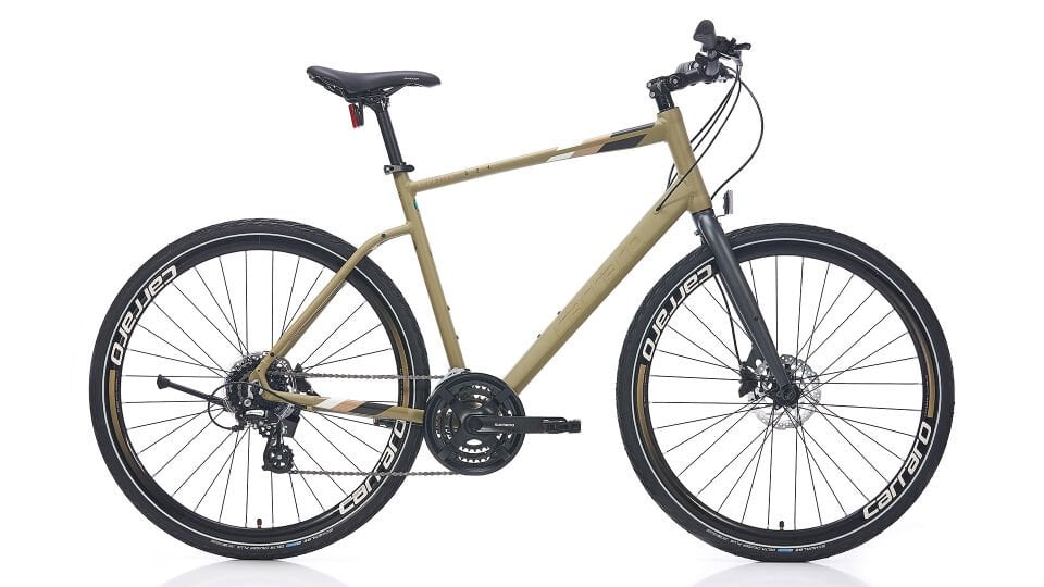 Carraro Sportive 324 28 Şehir Bisikleti 52cm Mat Füme Bronz Koyu Sarı