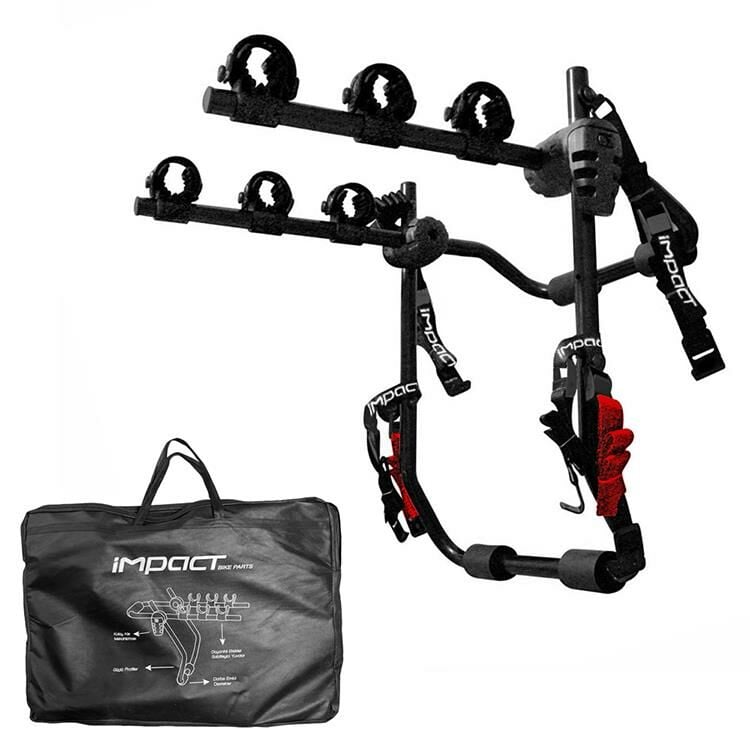 Impact BTA-203 3'lü Çantalı Bagaj Üzeri Bisiklet Taşıyıcı