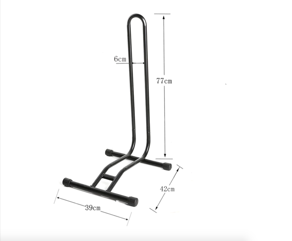 Teks Tekli Bisiklet Tutucu Stand