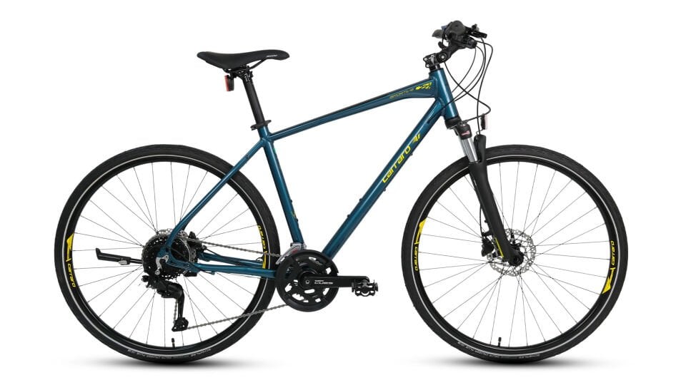 Carraro Sportive 227C 28 Şehir Bisikleti 51cm Satin Mavi Sarı Siyah