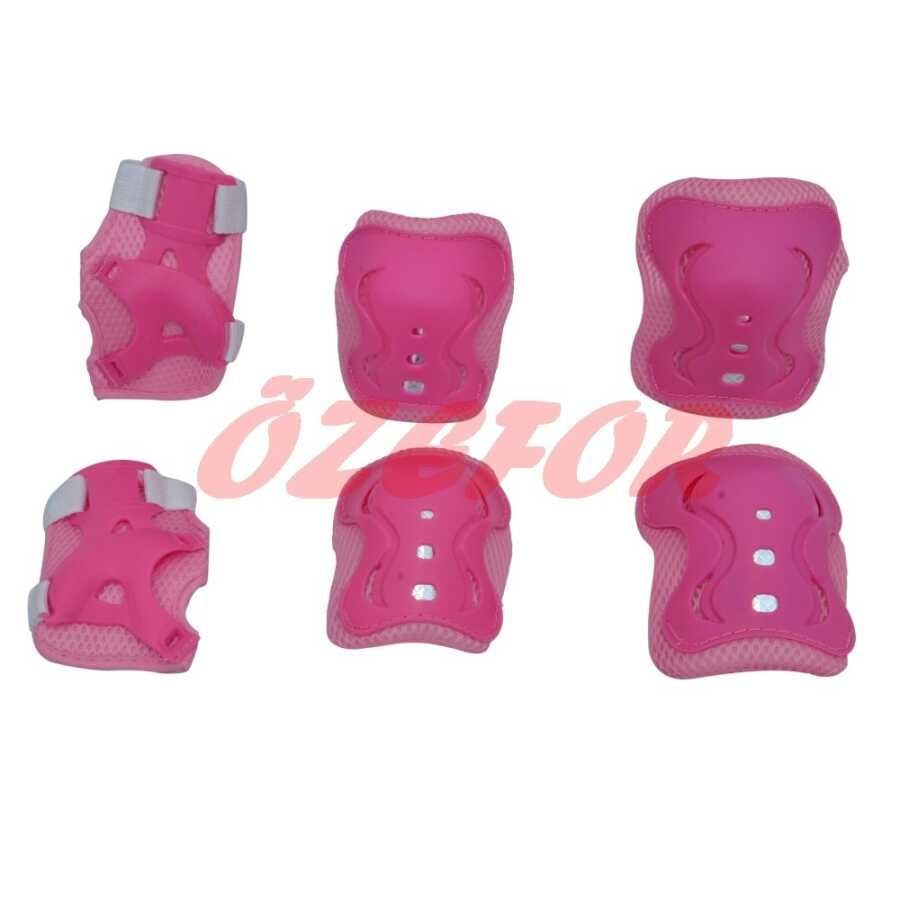 EFR PRO-800 Çocuk Dizlik Dirseklik Seti Pembe