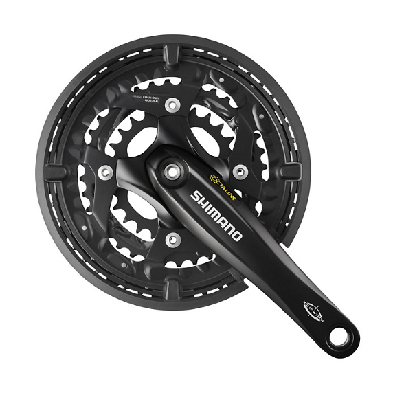 Shimano FC-T521 Aynakol Seti  175mm 48-36-26 Siyah