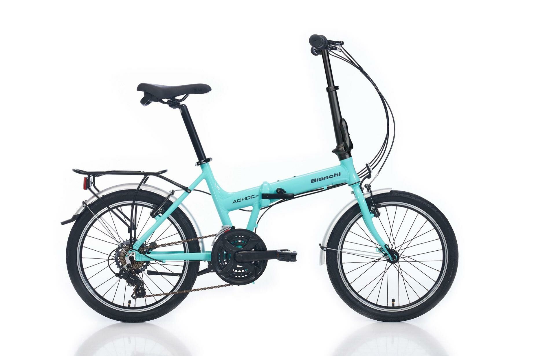 Bianchi F21 Adhoc 20'' Katlanır Bisiklet Celeste Yeşili