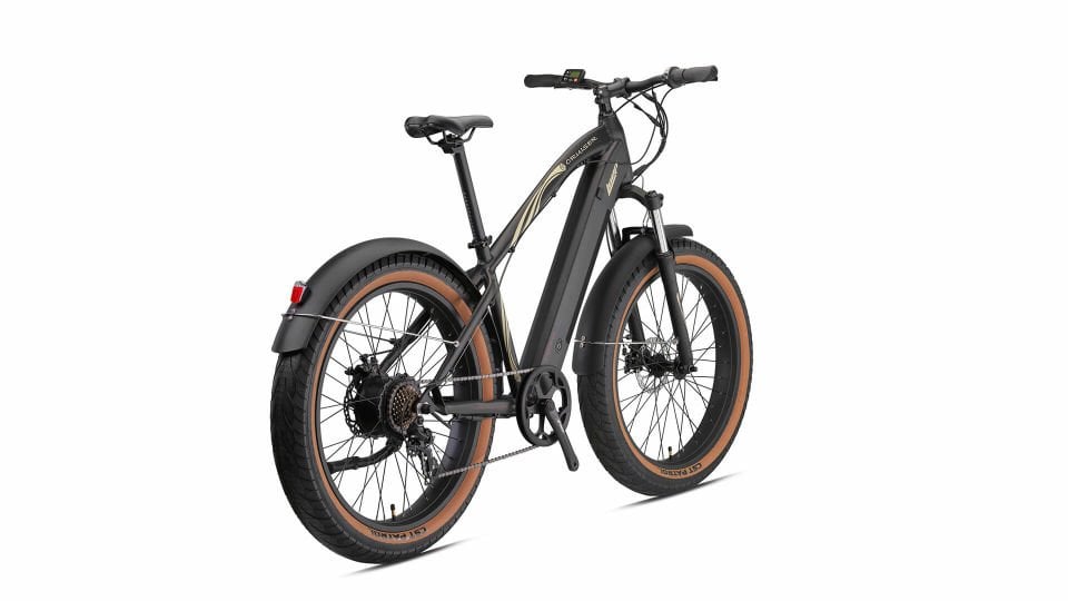 Loop Cruiser 26 Fatbike Elektrikli MTB Bisiklet 44cm Siyah