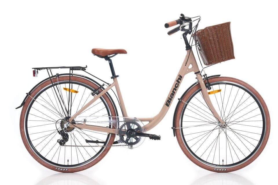 Bianchi C281 28 Jant Şehir Bisikleti 51cm Krem Siyah