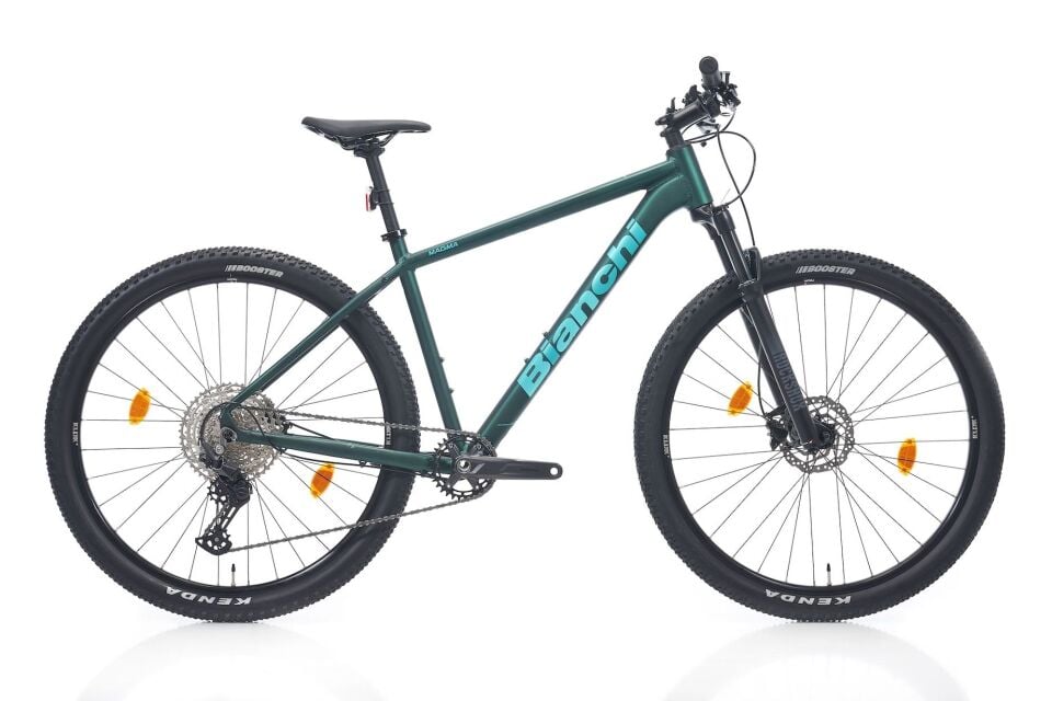 Bianchi Magma Comp 9S Deore 29 Jant Dağ Bisikleti 48cm Mat Yeşil Parlak Metalize Celeste