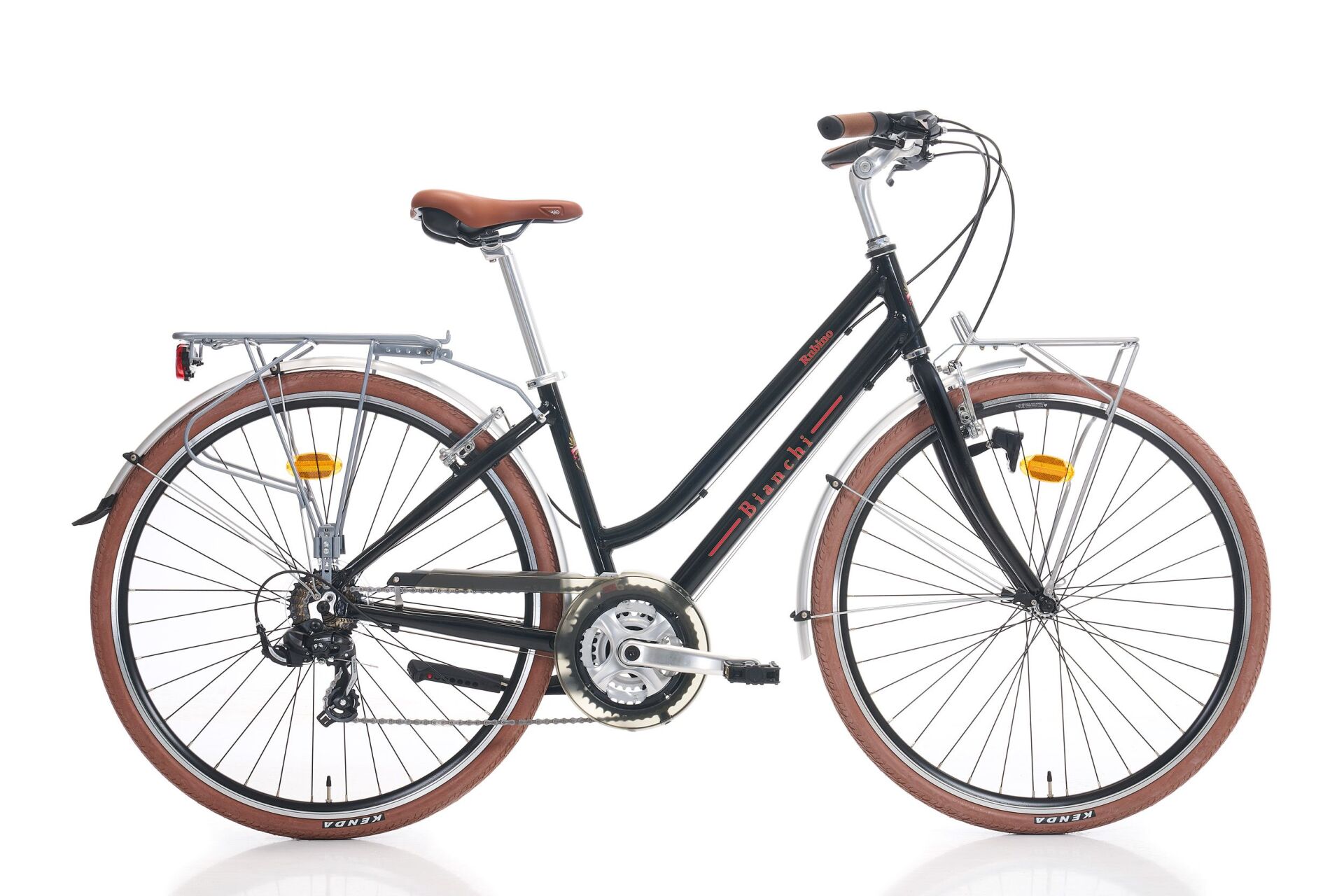 Bianchi Rubino Deluxe 28 Şehir Bisikleti  43cm  Siyah