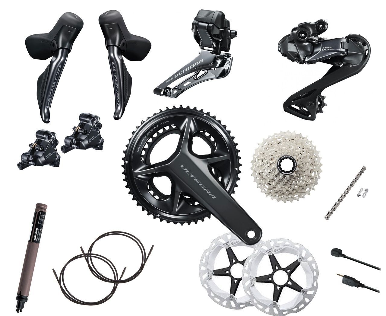 Shimano ULTEGRA Di2 R8170 Disk FULL Grup Set 2x12V