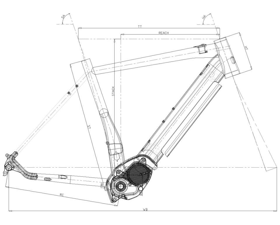 Carraro Gravel GE 5.0 Elektrikli Gravel Yol Bisikleti  55cm Mat Gümüş Siyah Mavi