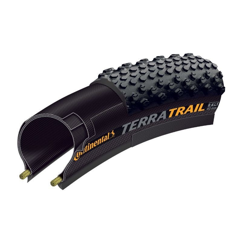 Continental Terra Trail Shieldwall  Gravel Dış Lastik 700x 35 Siyah