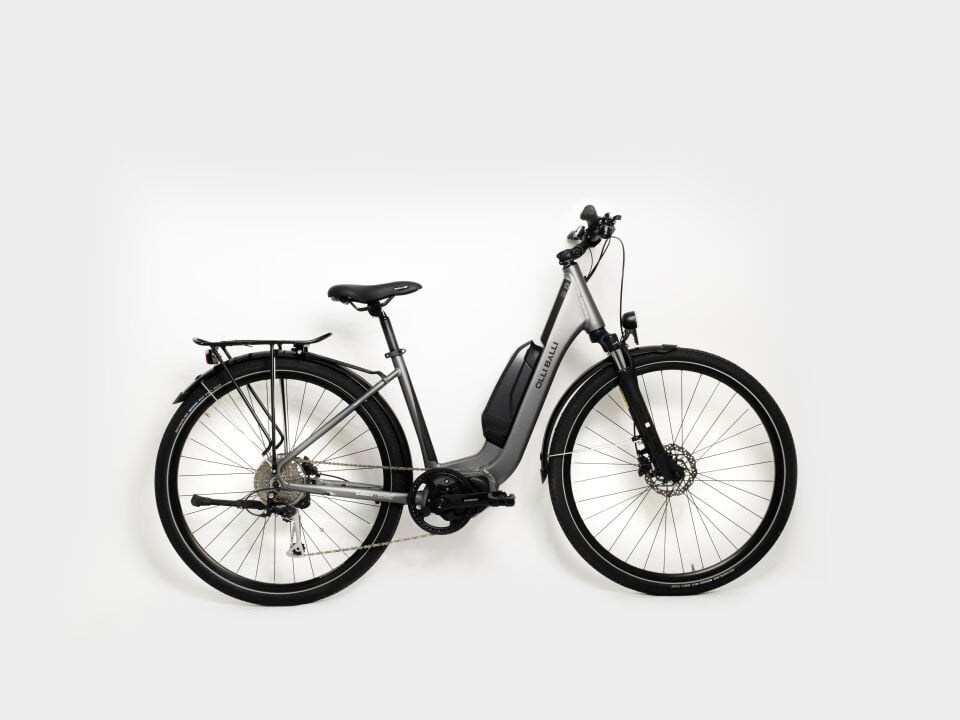 Olli Balli Efes 28 jant Elektrikli Şehir Bisikleti Gri