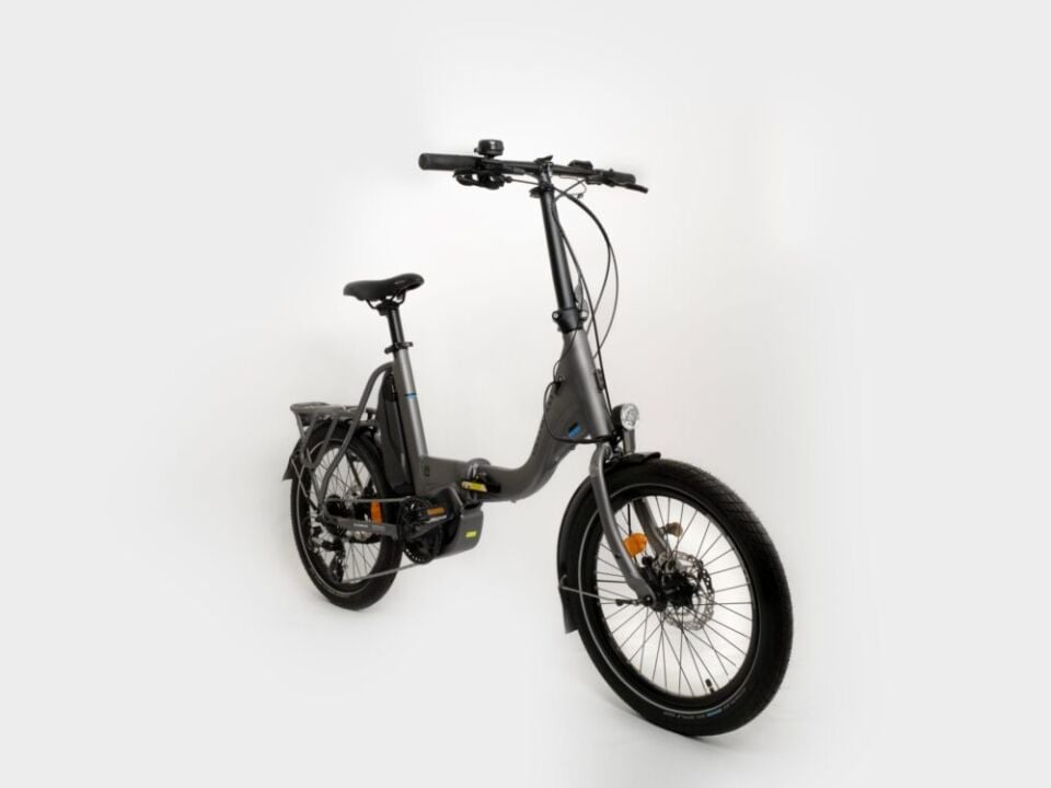 Olli Balli Urla Elektrikli Katlanır Bisiklet Gri