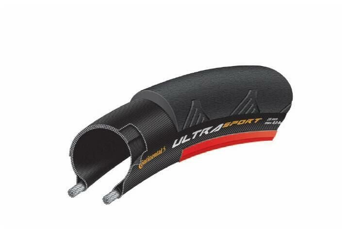 Continental Ultra Sport II 28'' Lastik 700x25 Kırmızı
