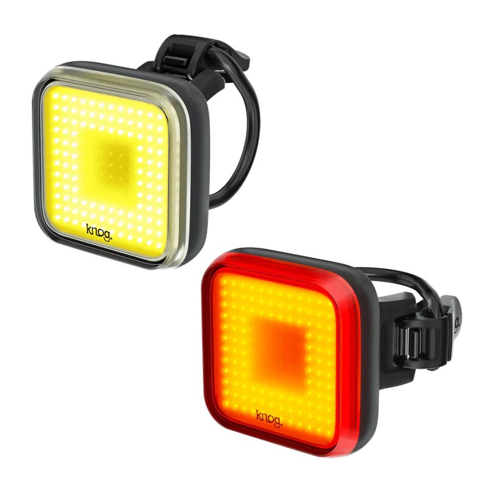 Knog Blinder Square  Ön-Arka Işık Far Seti Twinpack