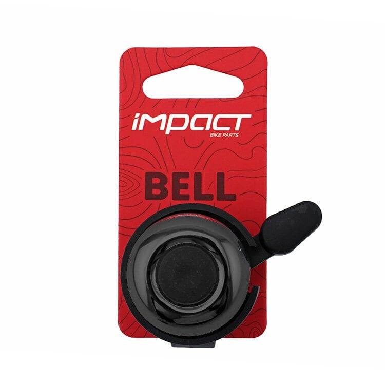 İmpact Bell Bisiklet Zili Forfor Siyah