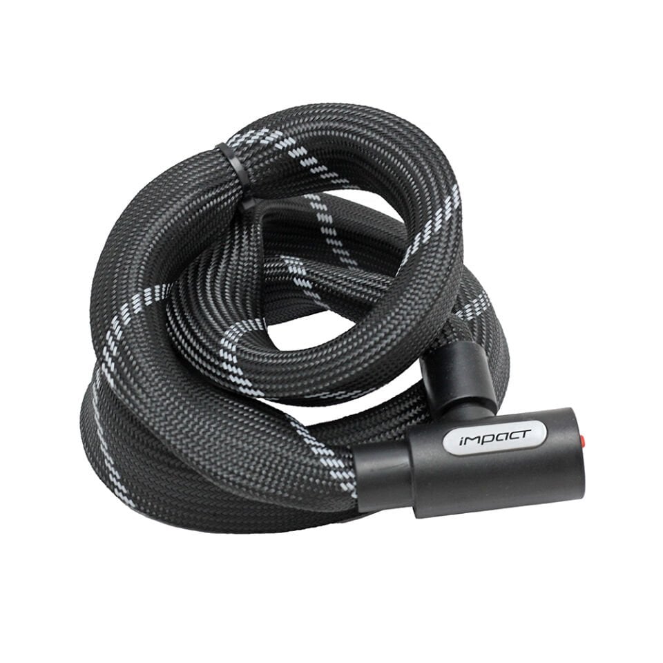 İmpact Halter 6x1200mm Anahtarlı Zincir Kilit Siyah