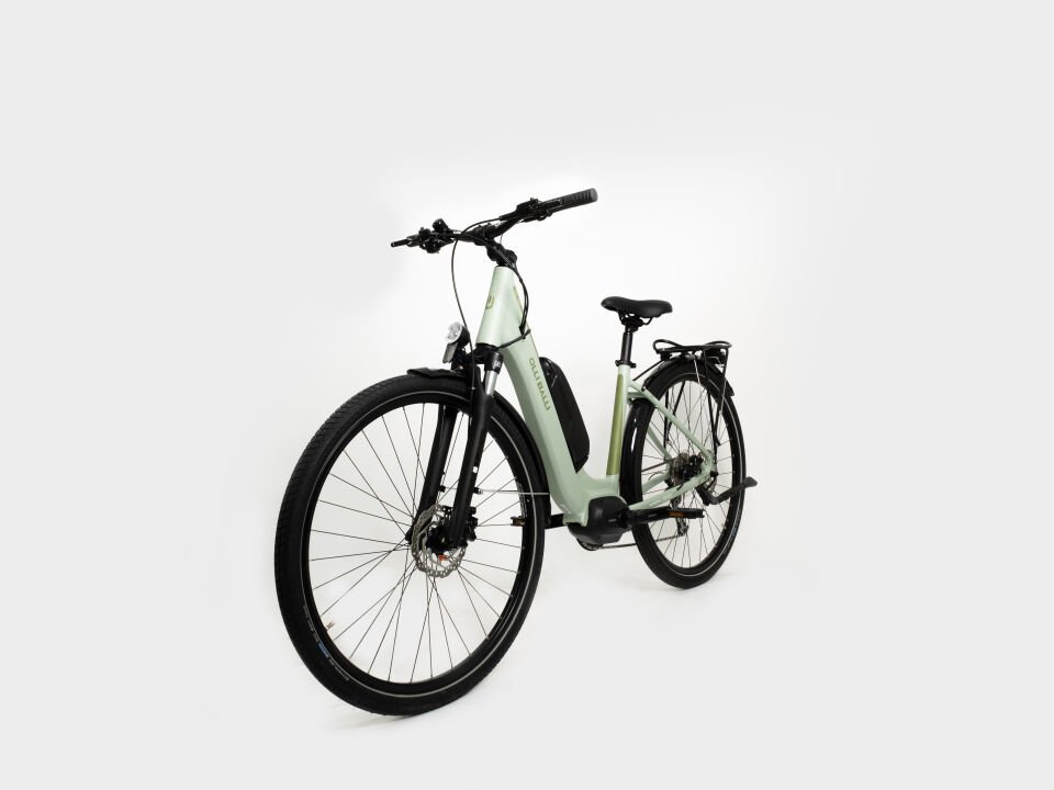 Olli Balli Efes 28 jant Elektrikli Şehir Bisikleti Açık Yeşil