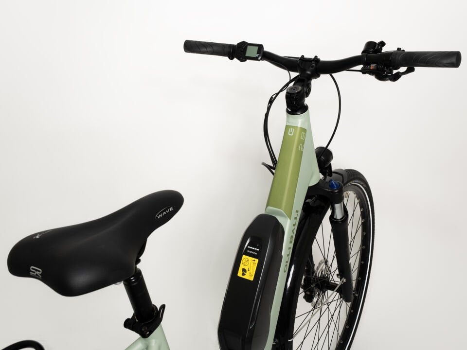 Olli Balli Efes 28 jant Elektrikli Şehir Bisikleti Açık Yeşil