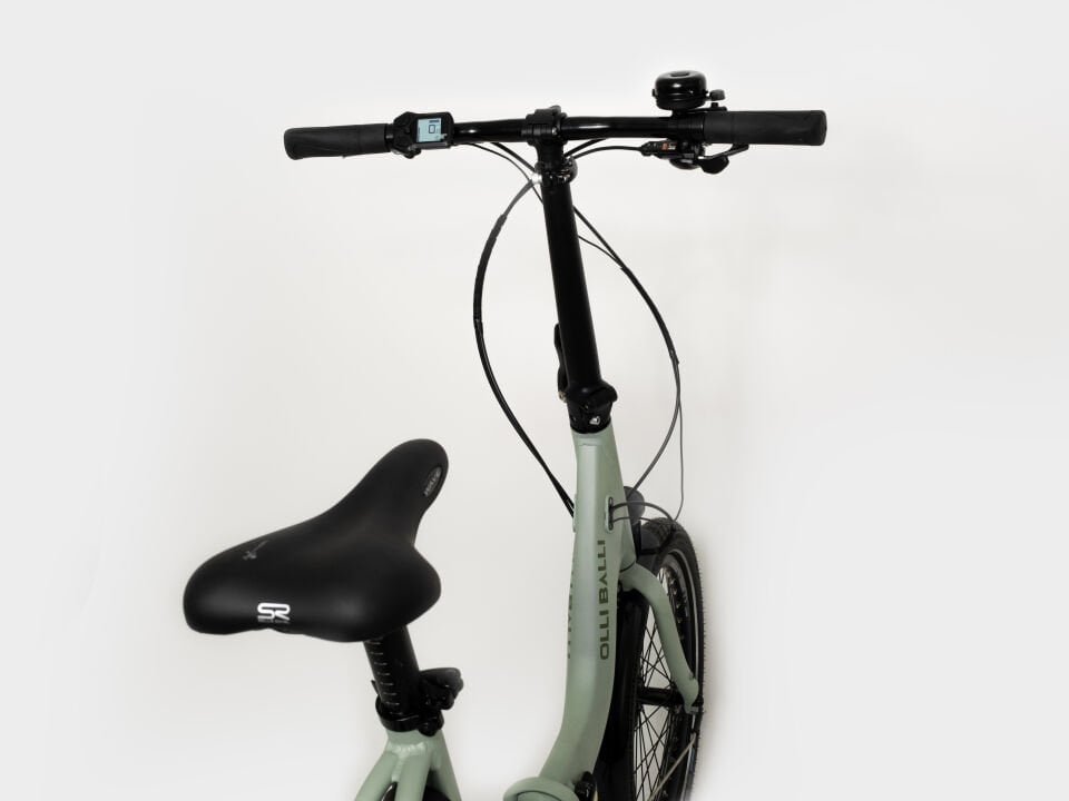 Olli Balli Urla Elektrikli Katlanır Bisiklet Açık Yeşil