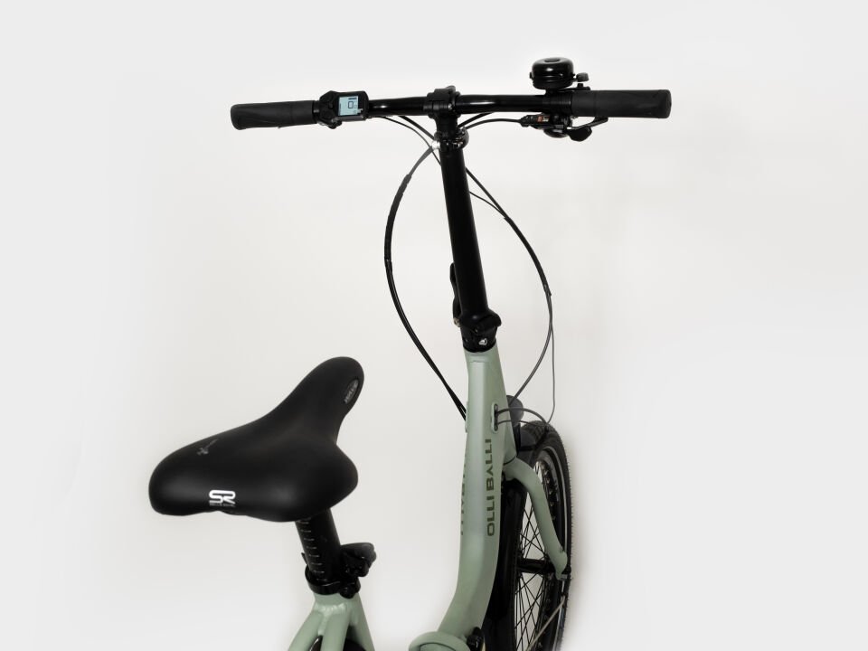 Olli Balli Urla Elektrikli Katlanır Bisiklet Açık Yeşil