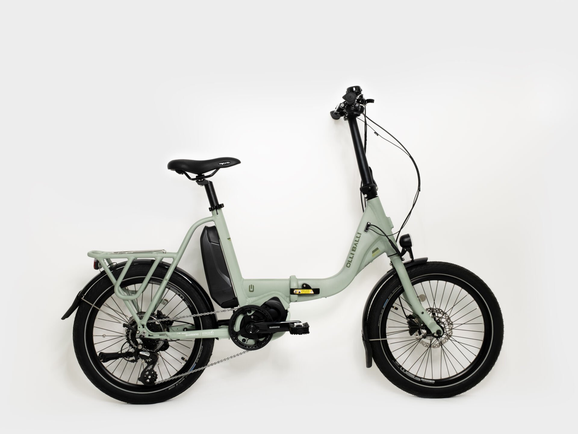 Olli Balli Urla Elektrikli Katlanır Bisiklet Açık Yeşil