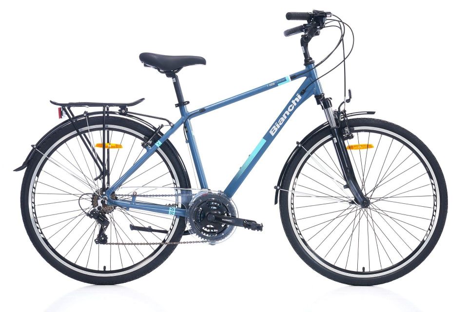 Bianchi T0016 28 Jant Şehir Bisikleti 49cm Koyu Gri Celeste Yeşili