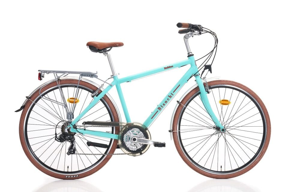 Bianchi Rubino Deluxe Gent 28 Şehir Bisikleti 47cm Celeste Yeşili