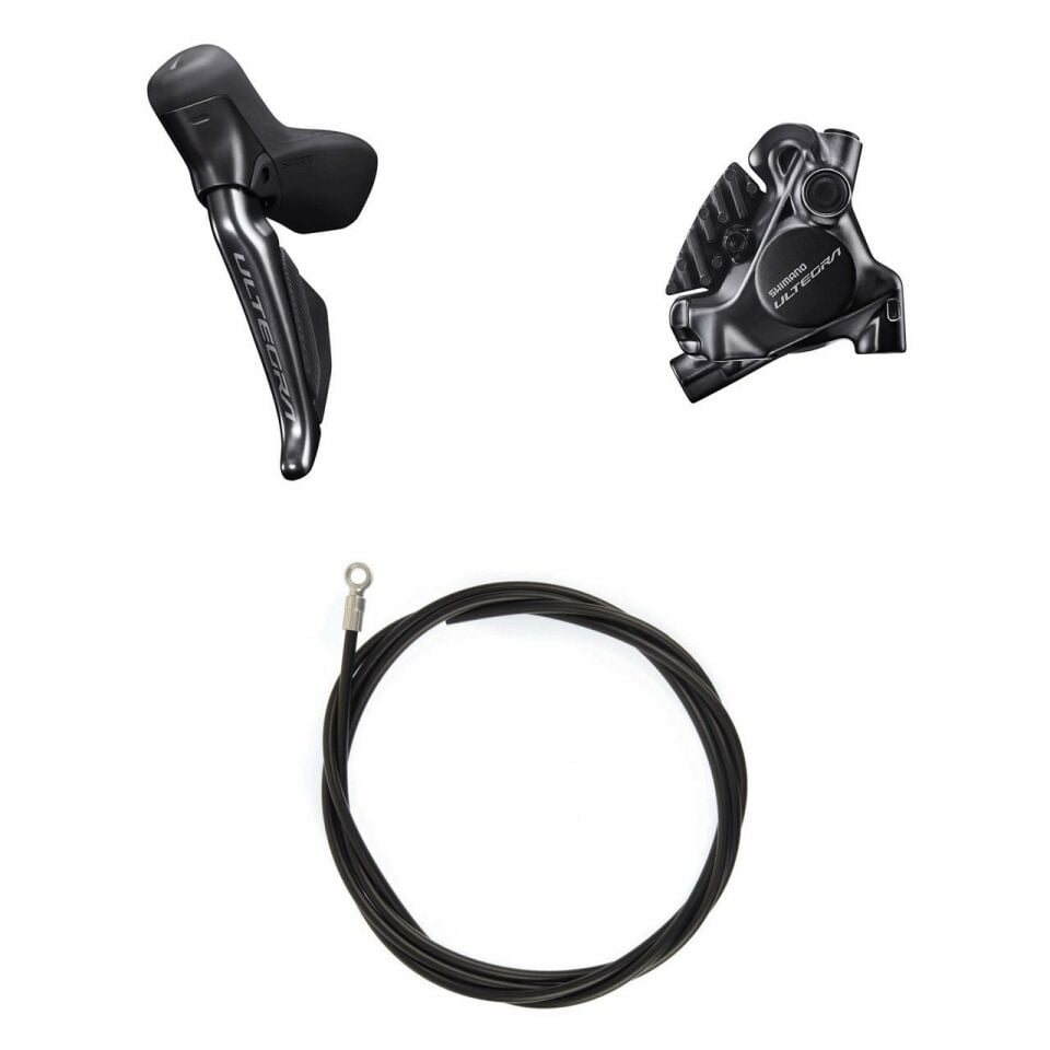Shimano Ultegra ST-R8170-L Vites Fren Kol + BR-R8170F Kaliper Kit Sol