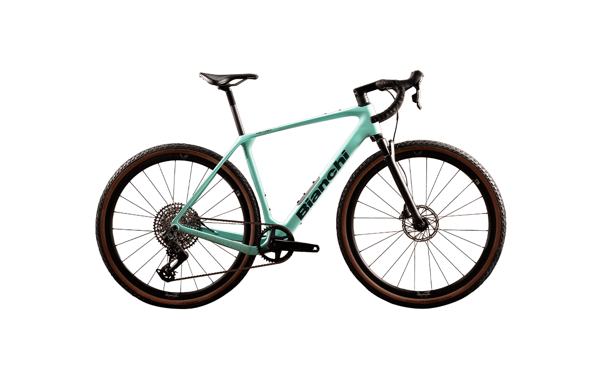 Bianchi Arcadex Pro GRX820 Gravel Bisiklet 52cm Mat Celeste Yeşili