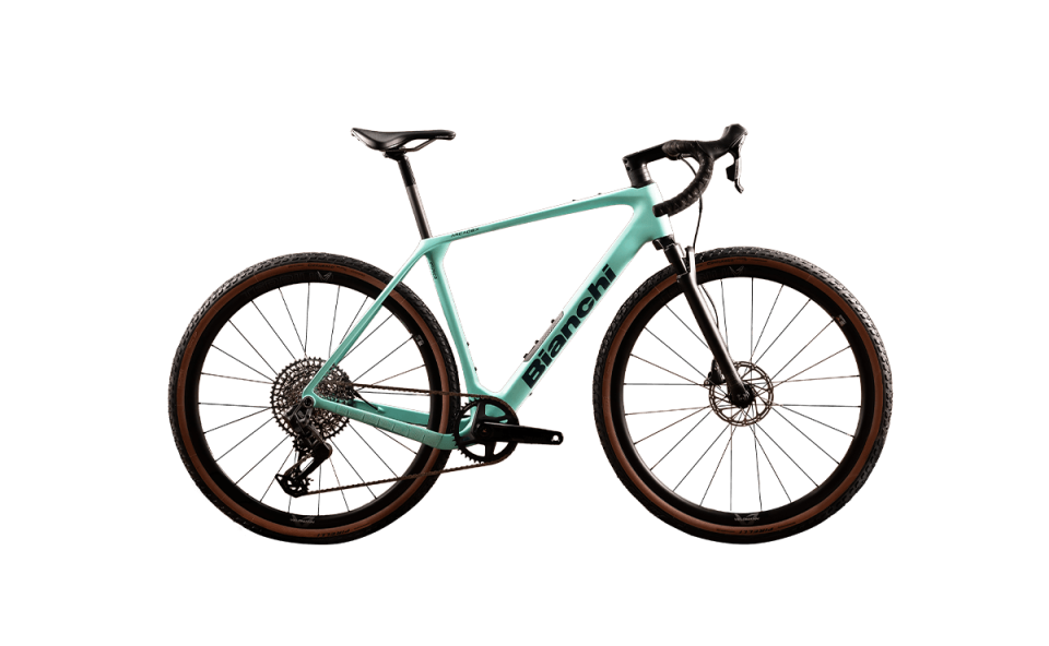 Bianchi Arcadex Pro GRX820 Gravel Bisiklet 52cm Mat Celeste Yeşili